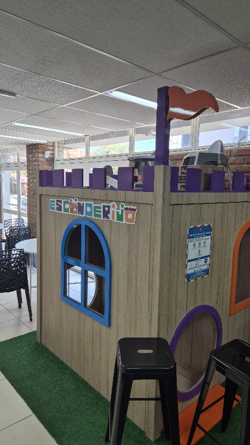 Casinha Esconderijo instalada